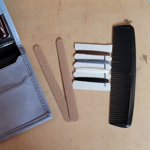 Vintage Travel Manicure Set Vagabond Complete New Unused Original Box 6.25x4 In - Picture 5 of 9